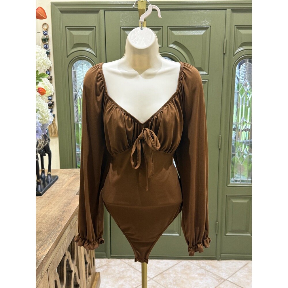 SHEIN Brown Bodysuit – Size 2XL